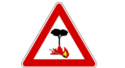 Immagine decorativa per il contenuto Stato di grave pericolosità per gli incendi boschivi